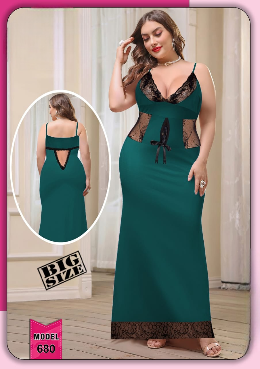 2129 لانجرى شيفون بيج سايز كود