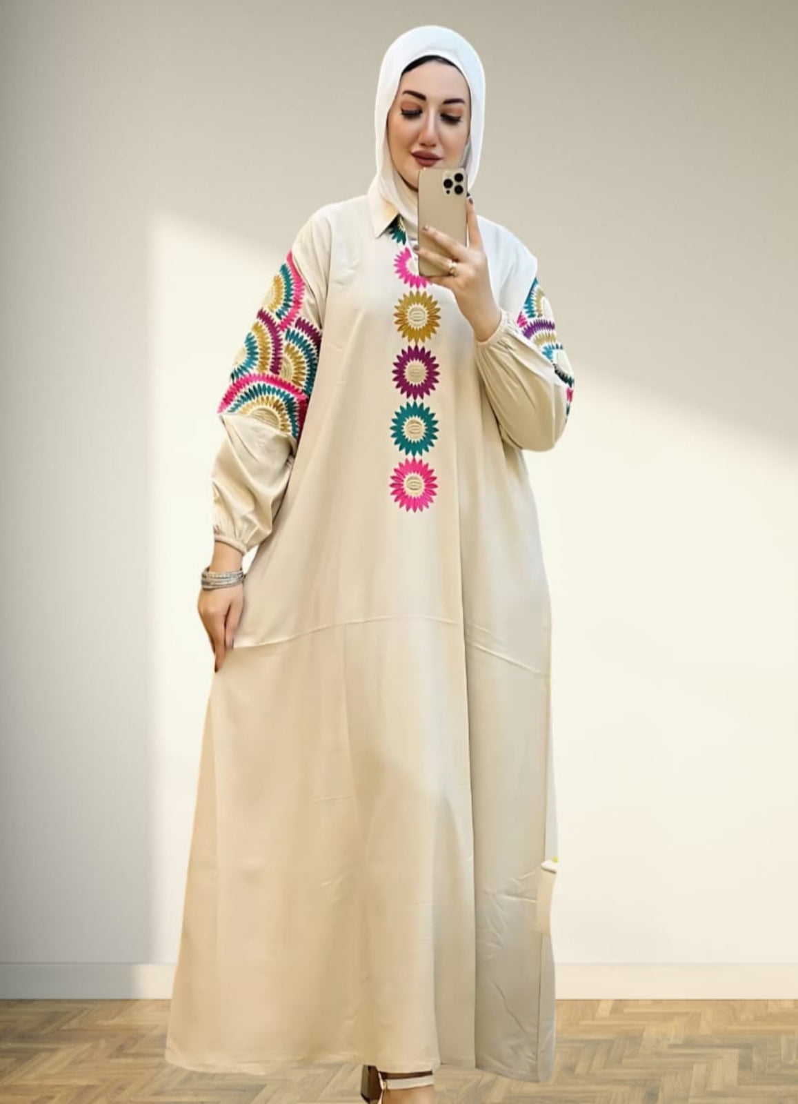 A1051 عبايه استقبال قطن كود