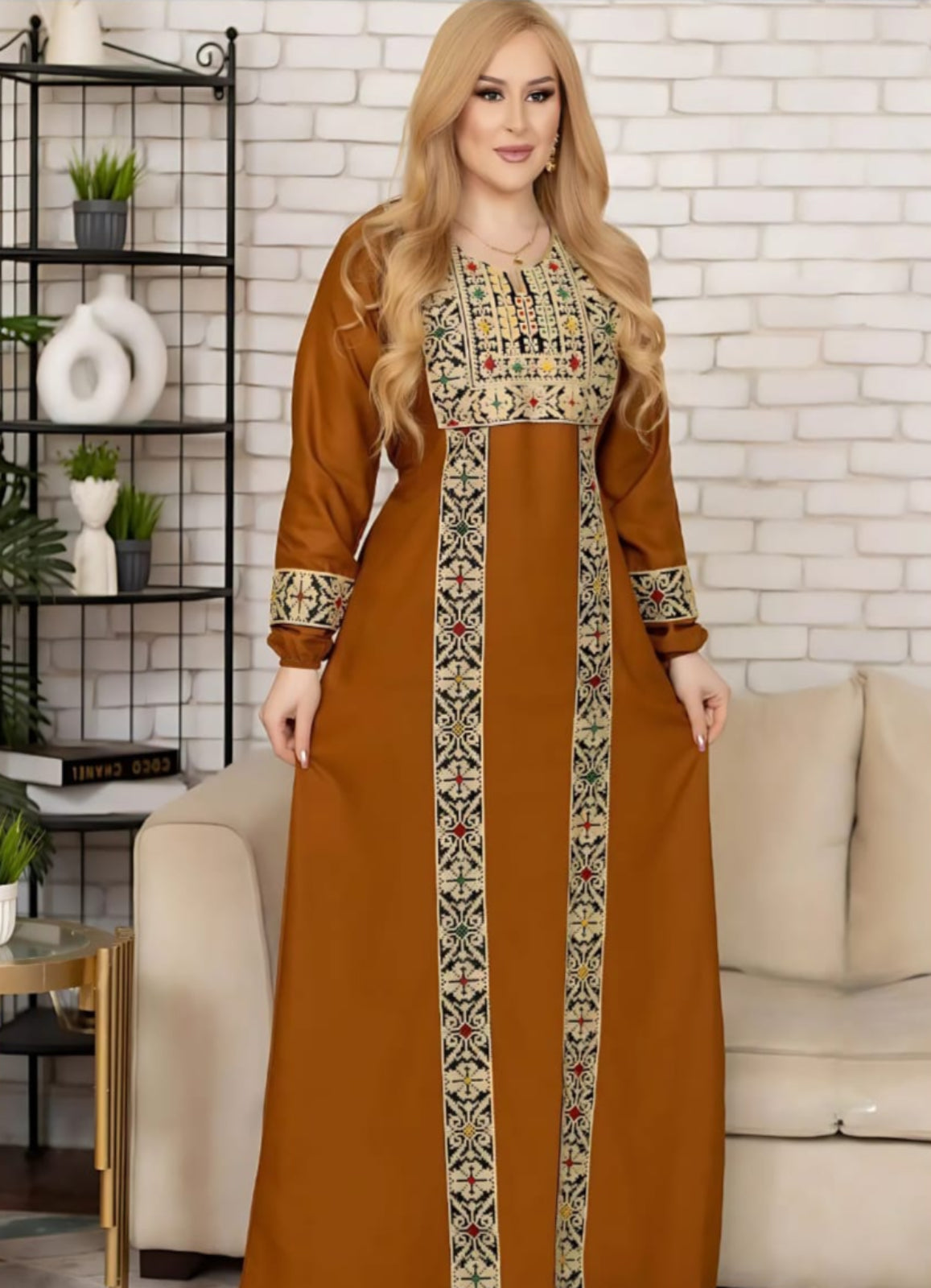 A1044 عبايه استقبال قطن كود