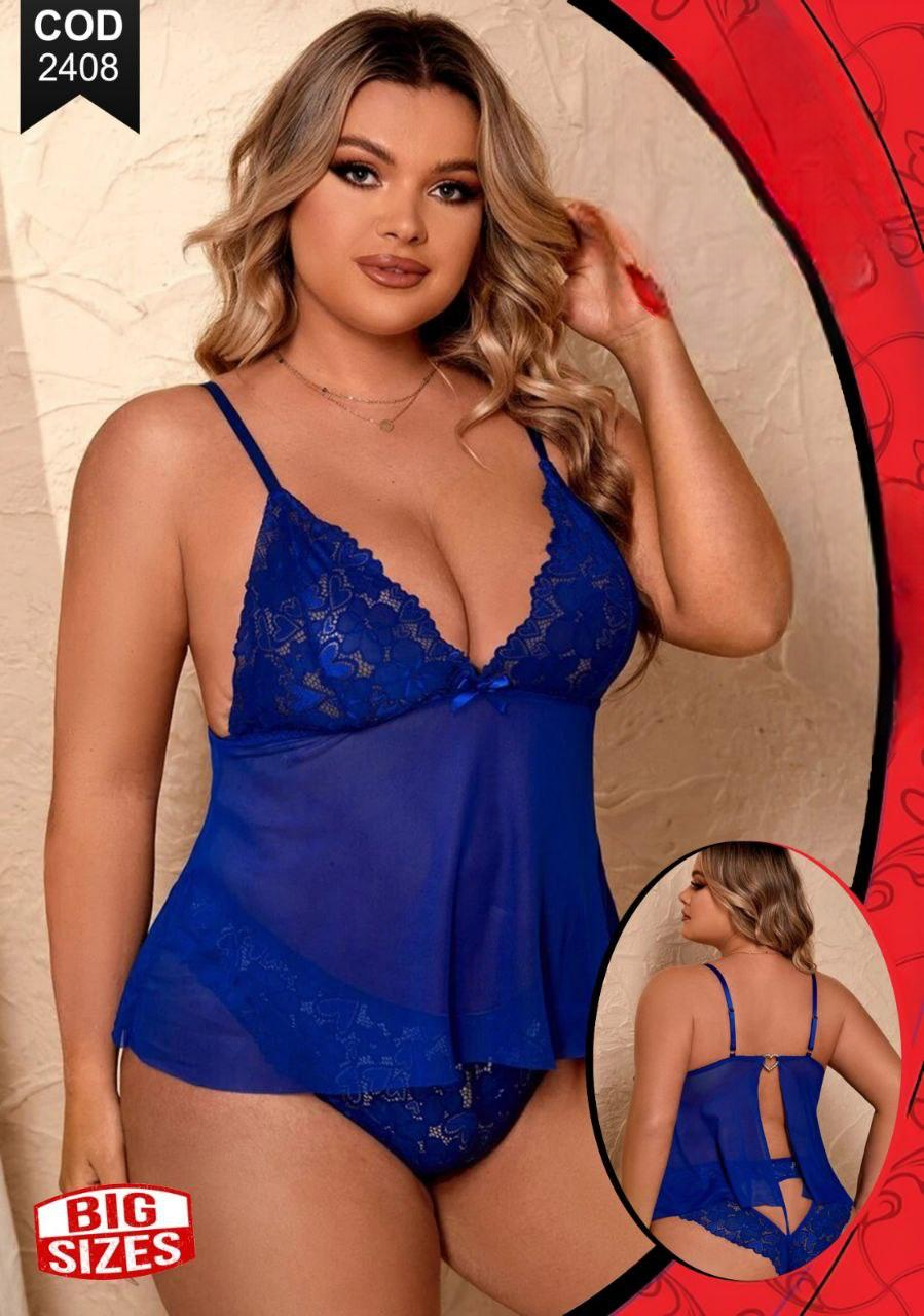 2408 لانجرى شيفون بيج سايز كود