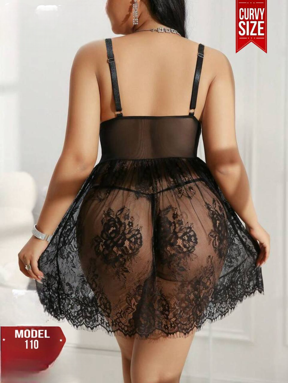 110 لانجرى شيفون بيج سايز كود