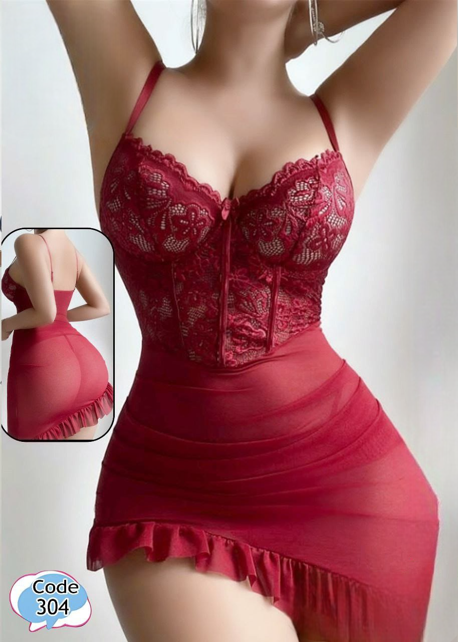 304 لانجرى شيفون فري سايز كود