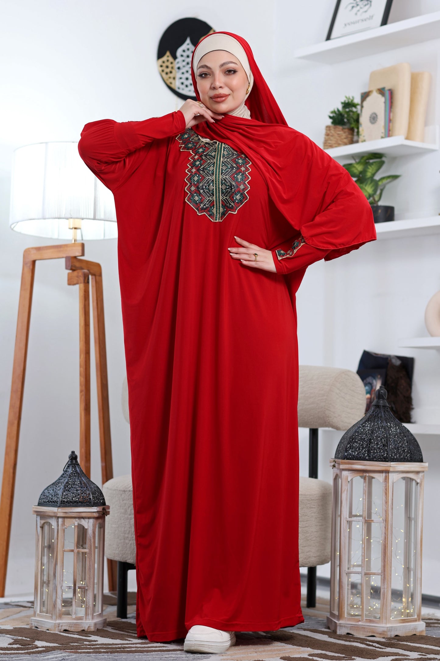 اسدال صلاة مطرز 80163