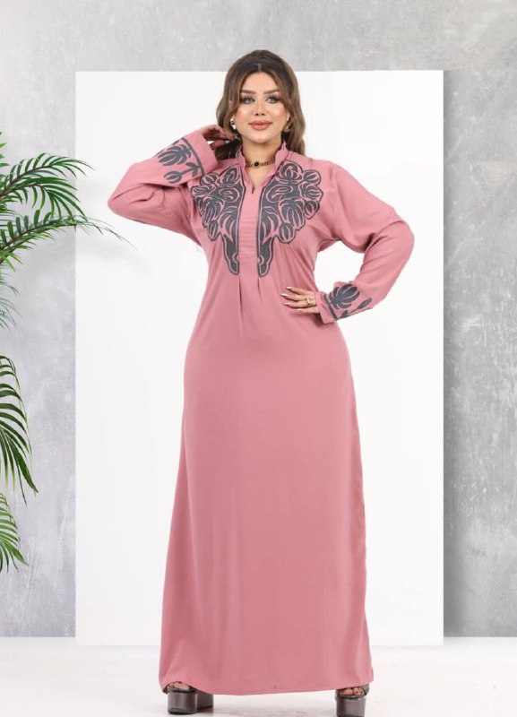 لون كشمير A104 عبايه منزلي كود