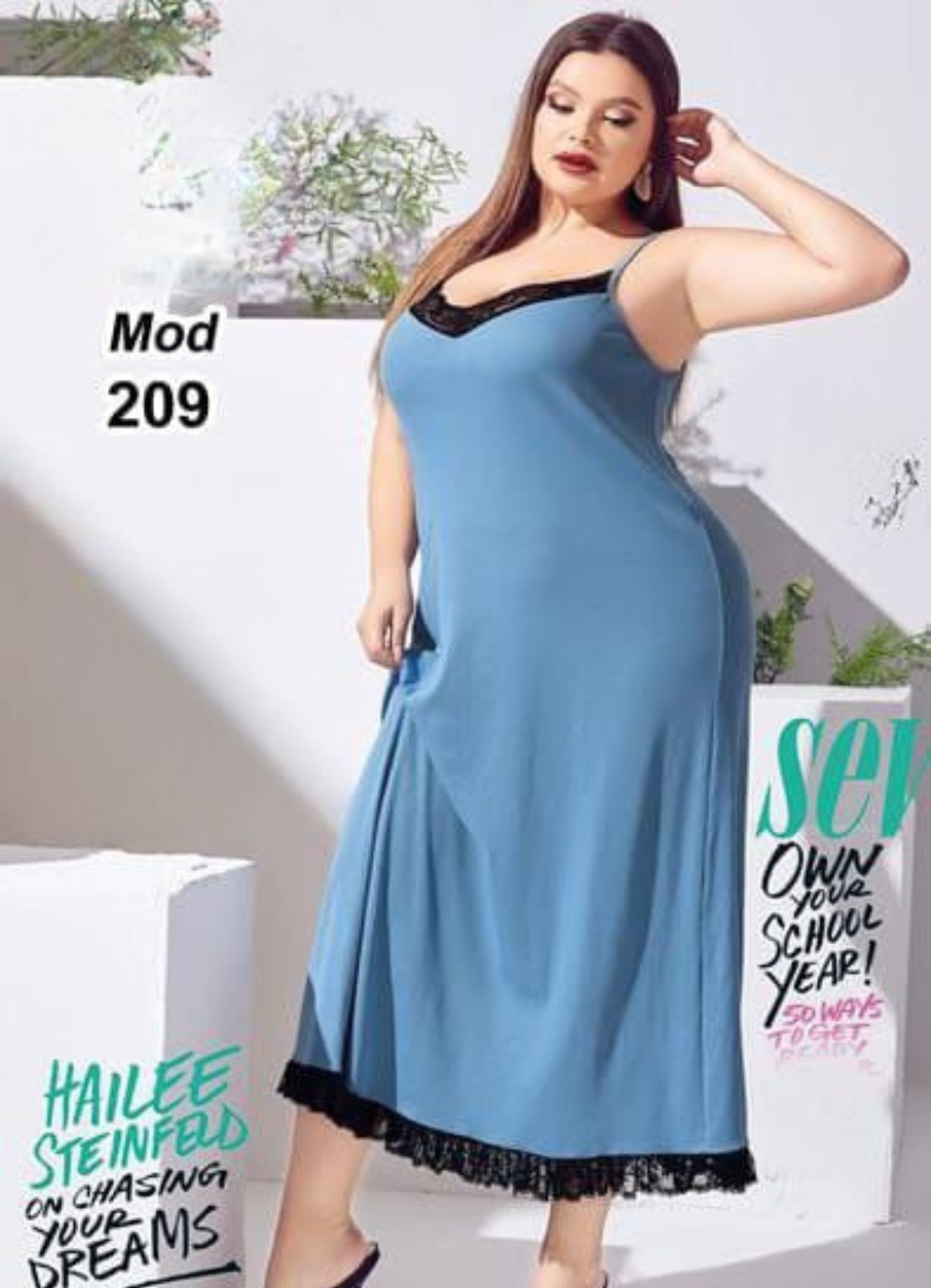 209 لانجرى شيفون فري سايز كود