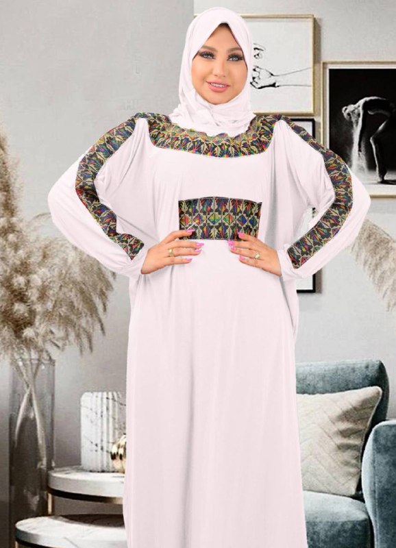 M S Y اسدال محجبات ابيض 8008 من