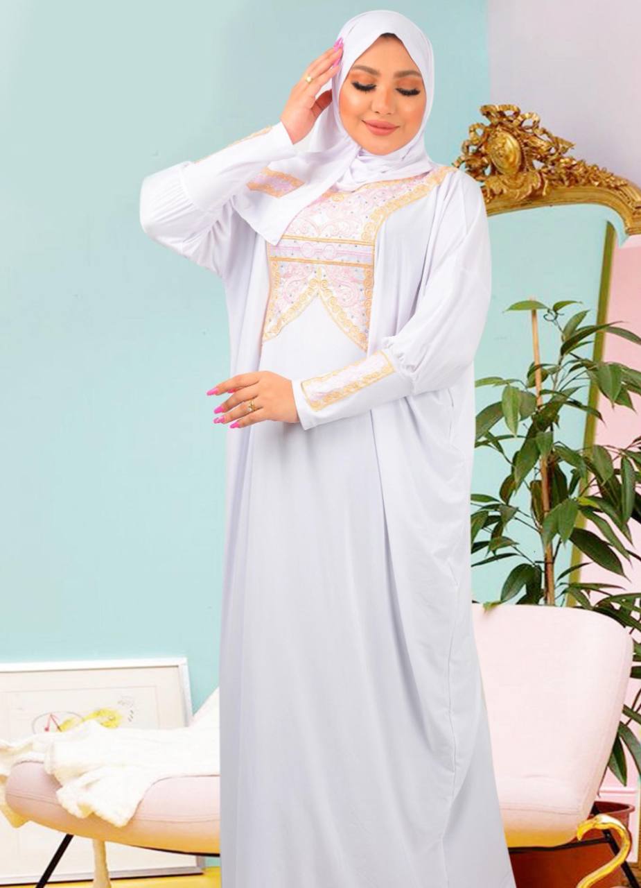 M S Y اسدال محجبات ابيض 8011 من