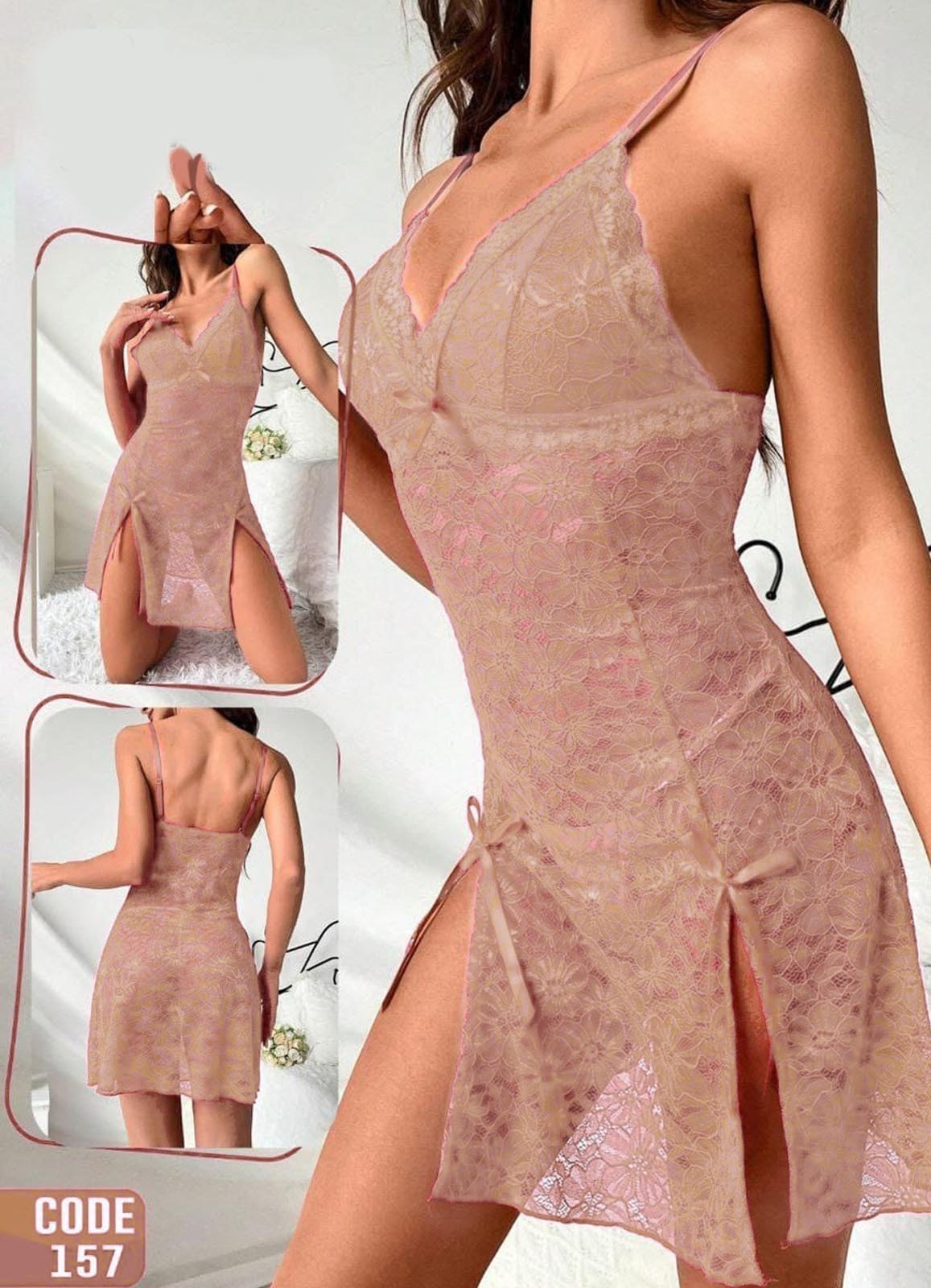 157 لانجرى شيفون فري سايز كود