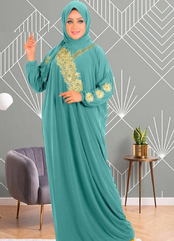 M S Y اسدال محجبات تركواز 480 من