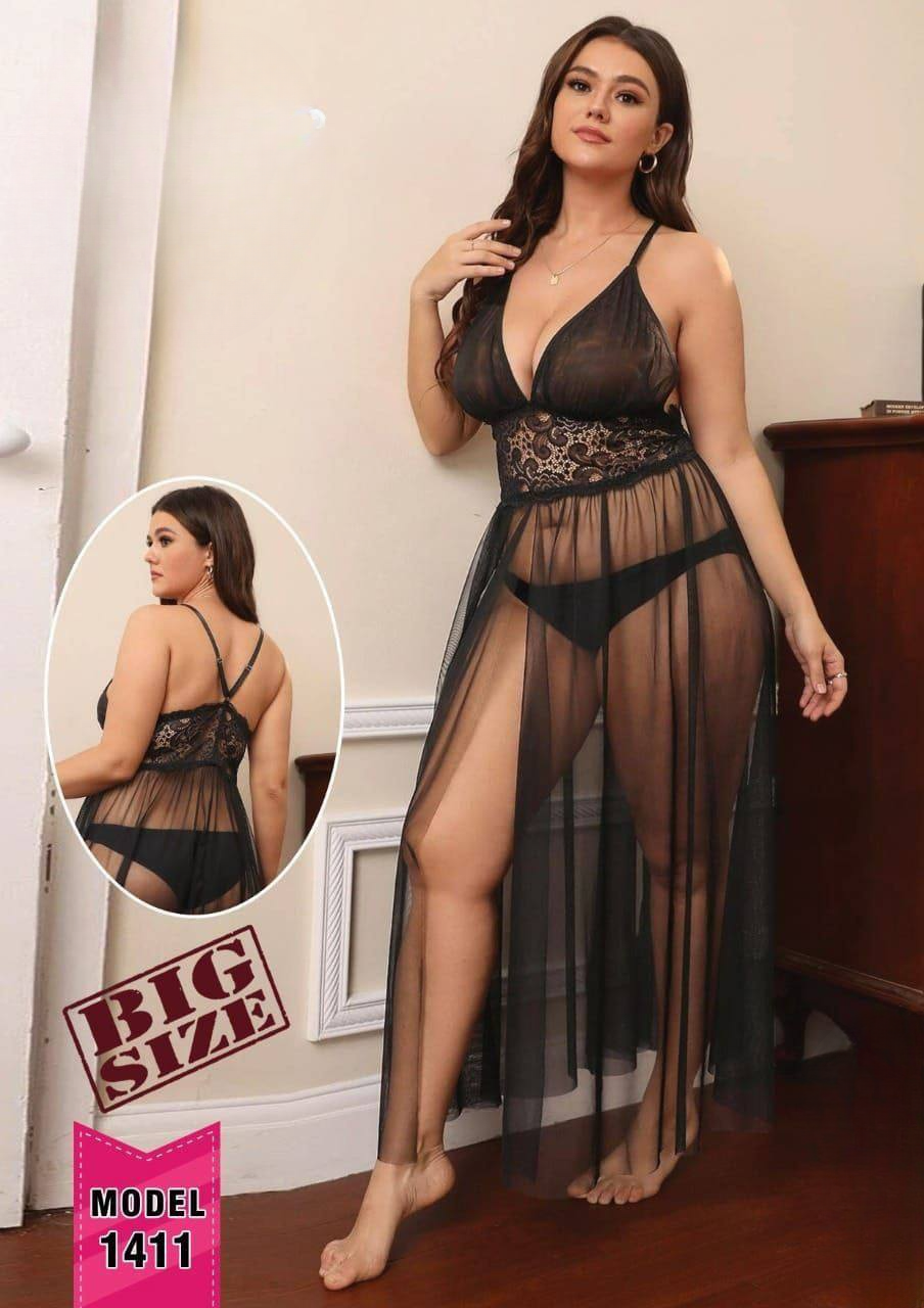 1411 لانجرى شيفون بيج سايز كود