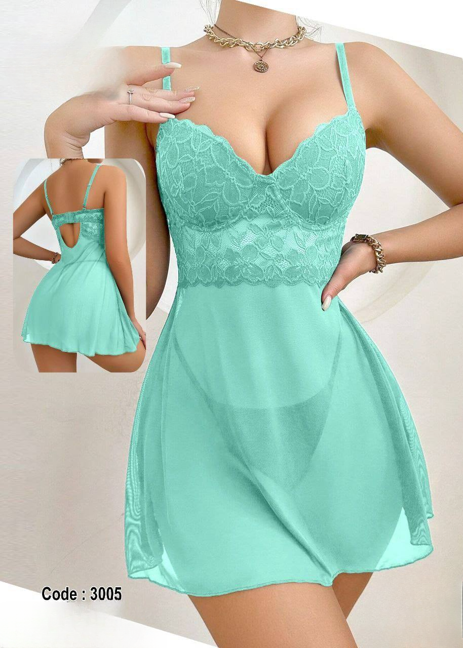 3005 لانجرى شيفون فري سايز كود