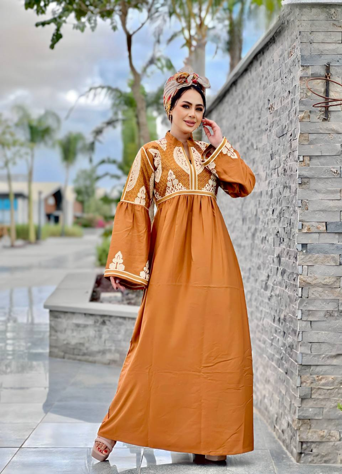 A1021 عبايه استقبال قطن كود