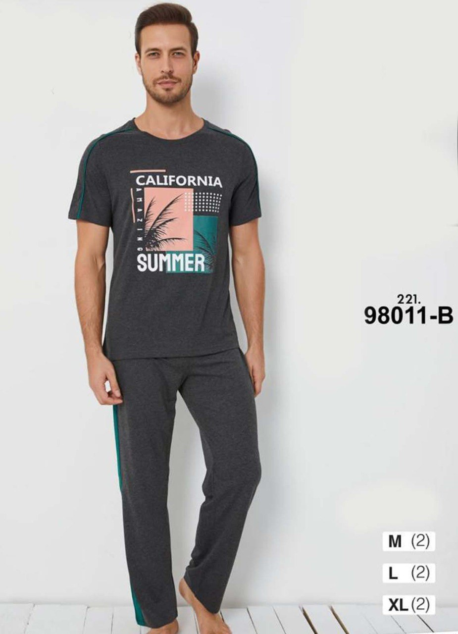 طقم تركي 2 قطعة رجالي 98011