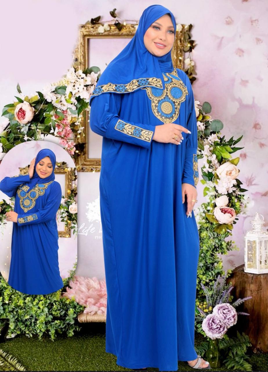 اسدال محجبات 2015 ازرق من لبسي