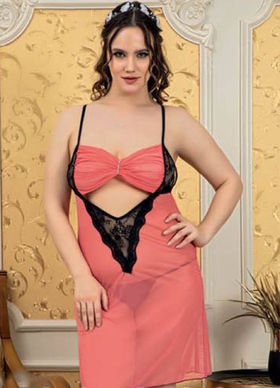 5059 لانجرى تركى شيفون قصير