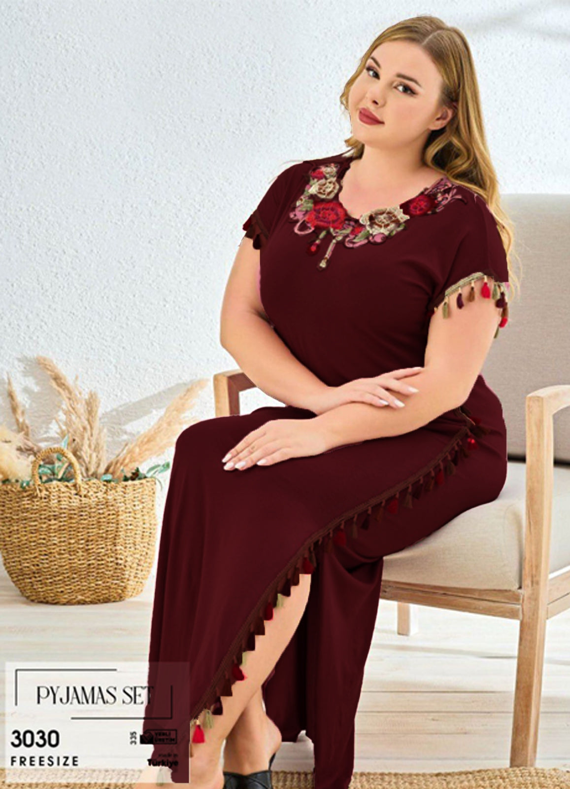 عبايه منزلي تركي صيفي 3030