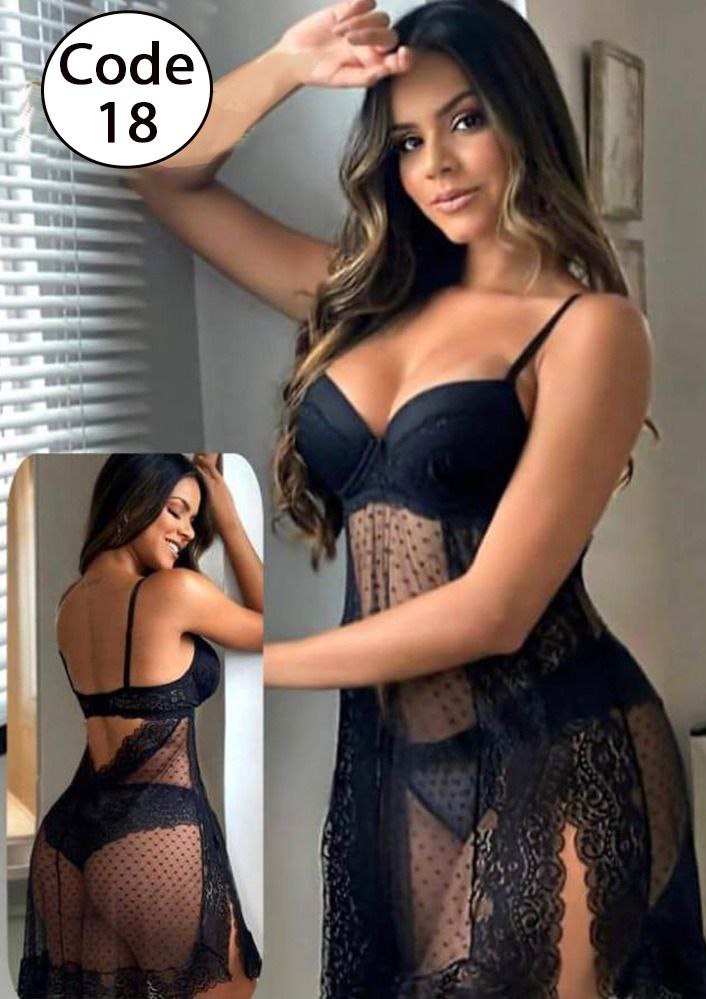 لانجرى شيفون فري سايز كود 18