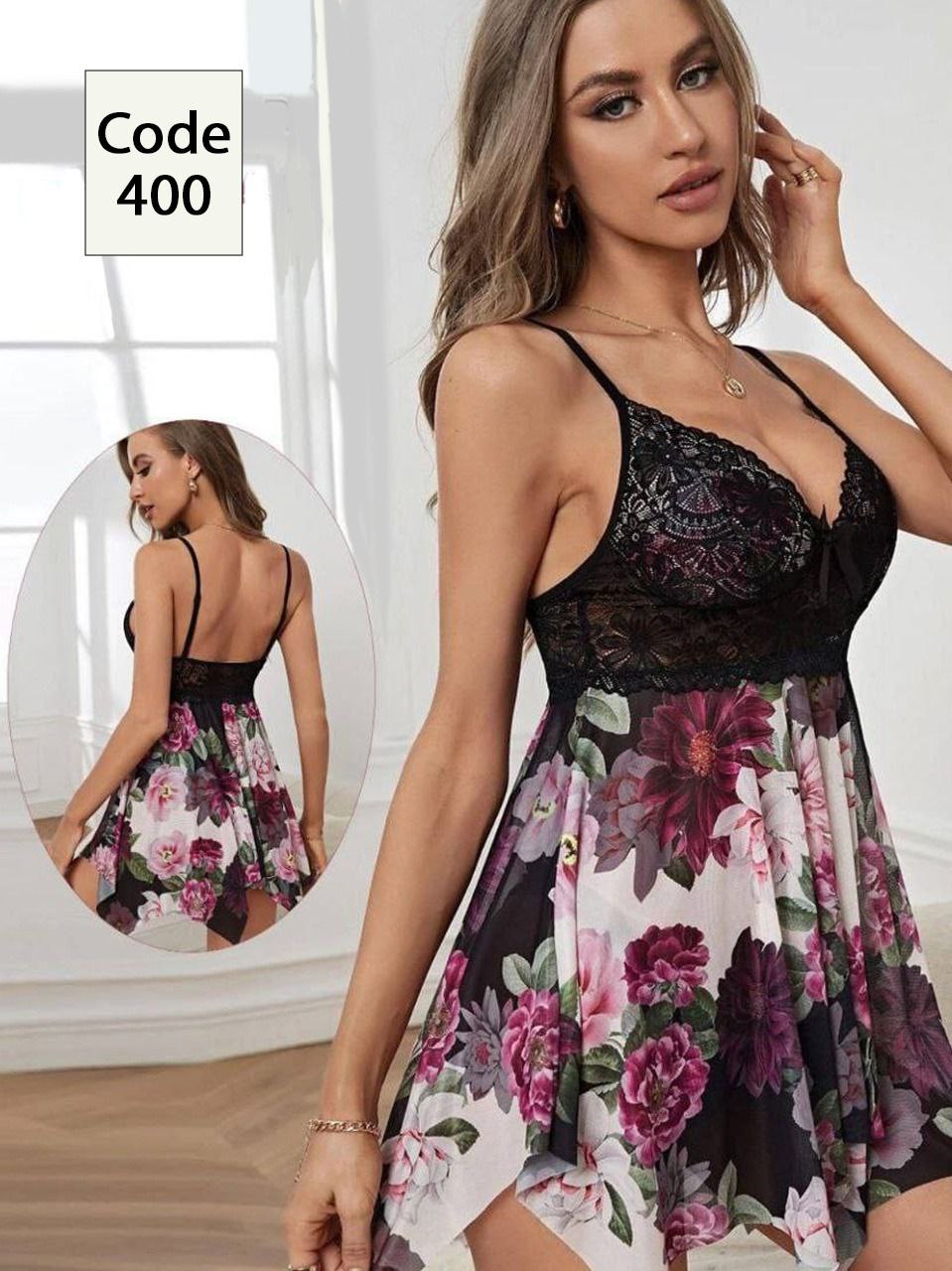 لانجرى شيفون فري سايز كود 400