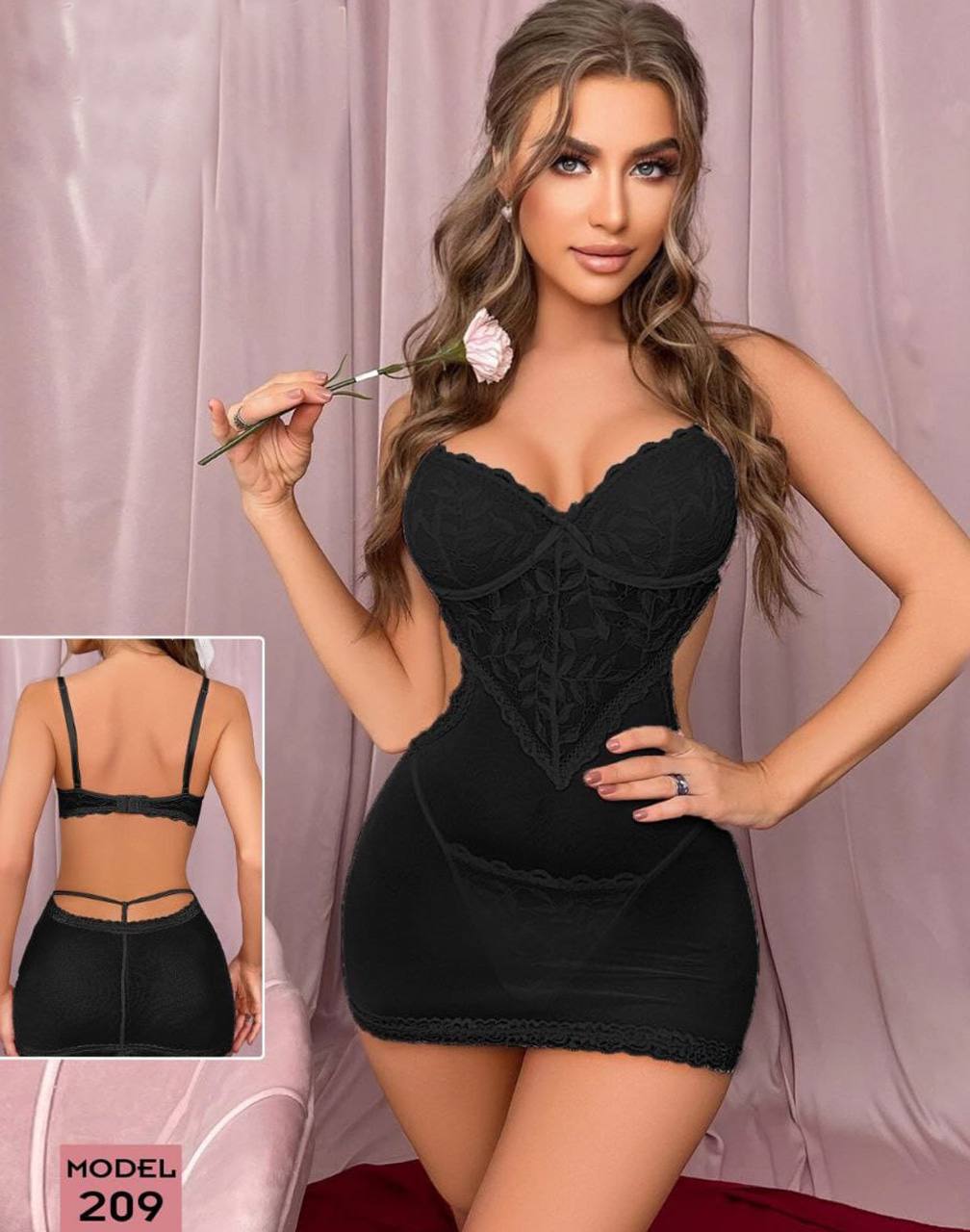 لانجرى شيفون فري سايز كود 209