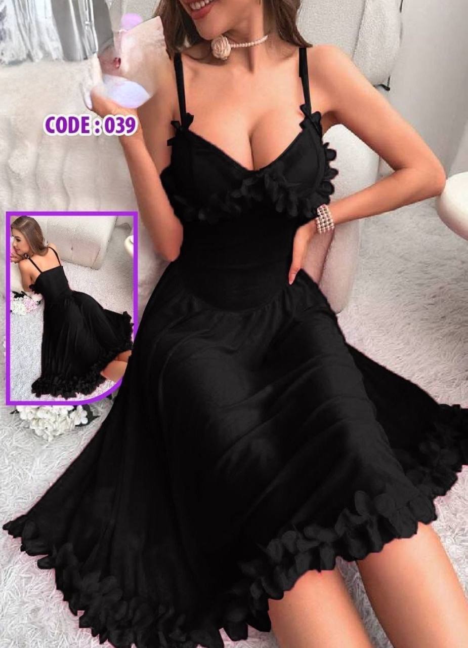 لانجرى عرائسي شيفون فري سايز كود 039