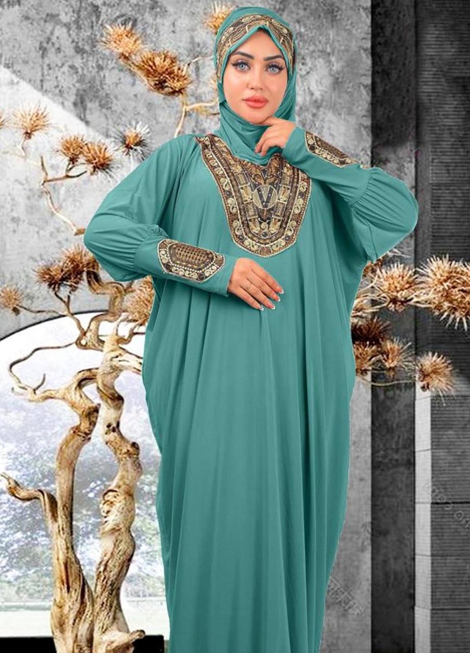 M S Y اسدال محجبات تركواز 8027 من