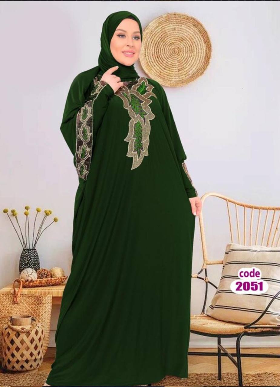 M S Y اسدال محجبات اخضر 2051 من