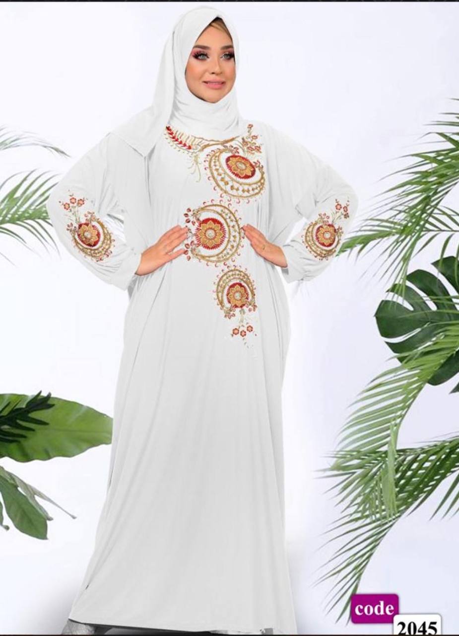 M S Y اسدال محجبات ابيض 2045 من