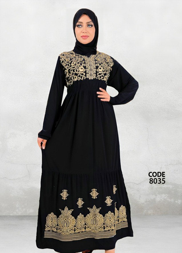 فستان بيتي وخروج فري سايز كود 8035