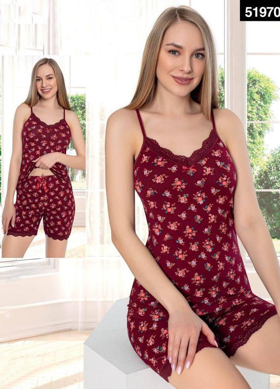 M S Y بيجامة قطن تركى 2 قطعة 51970 من