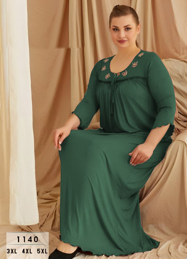 M S Y عبايه منزلي بيج سايز تركي صيفي 1140 من