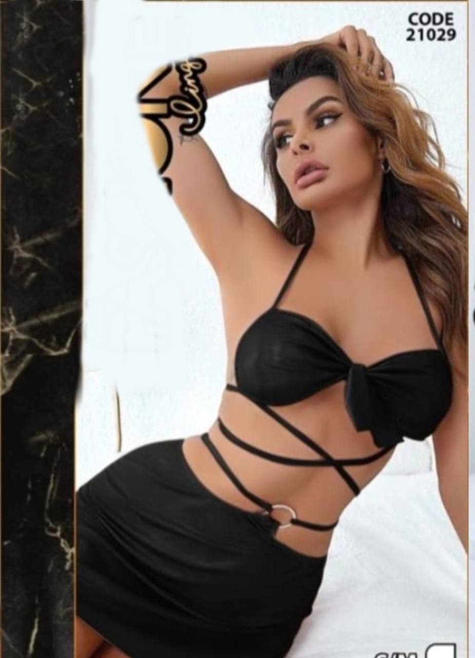 21029 لانجرى تركى شيفون فري سايز