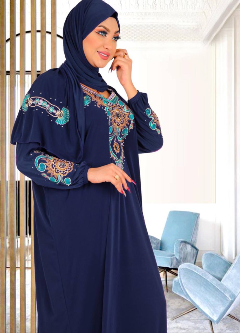 M S Y اسدال محجبات كحلي 8023 من