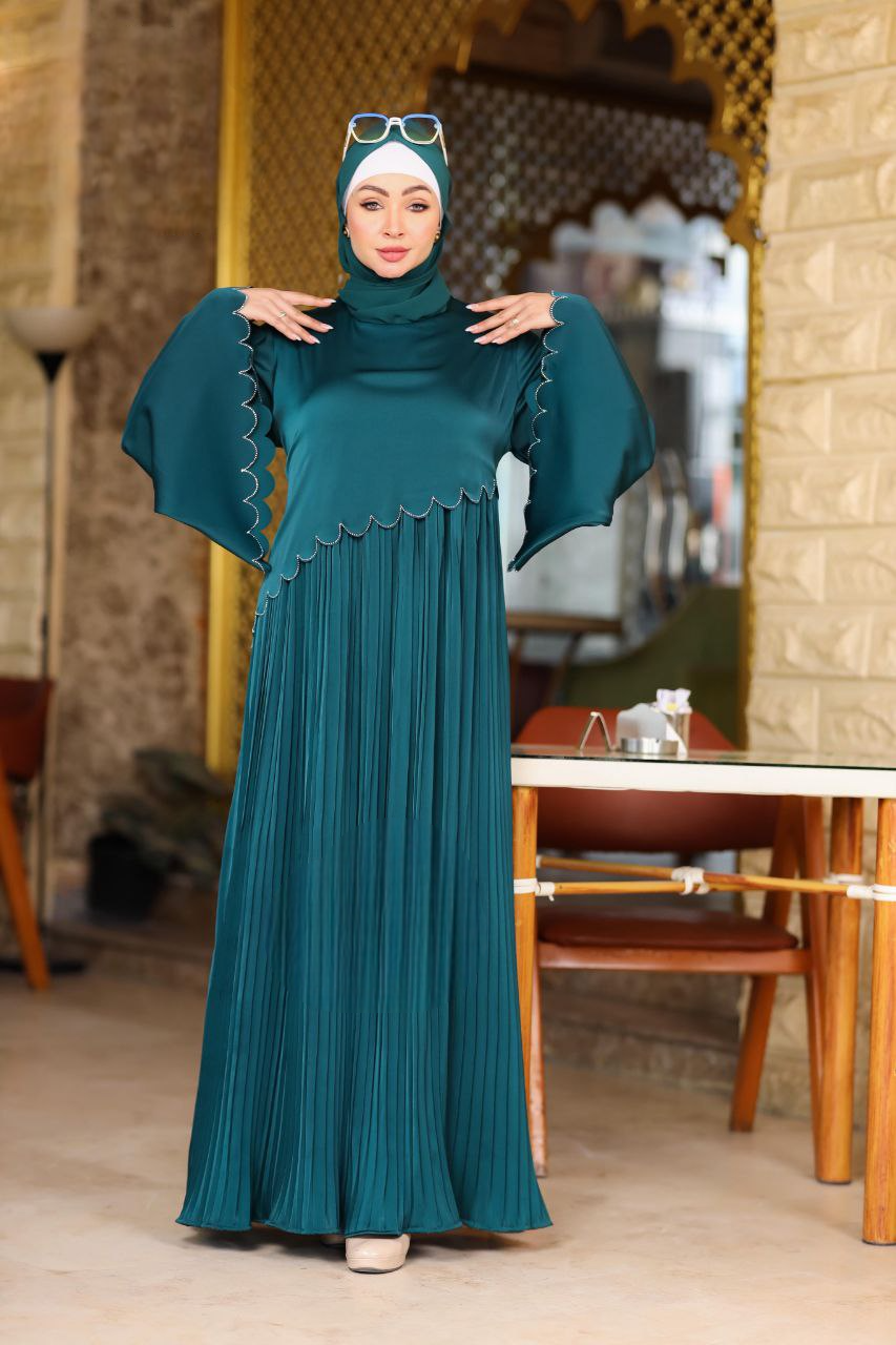 عبايه حرير توتك استرس حريمى كود 1225