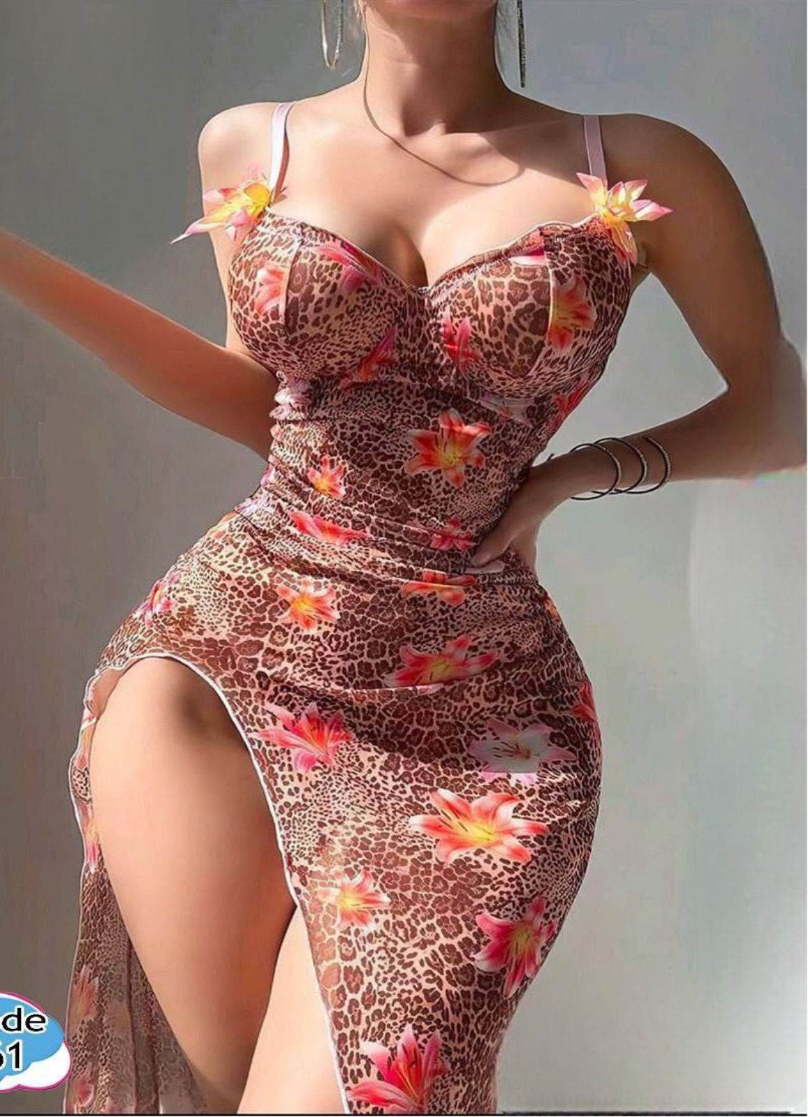 361 لانجرى شيفون فري سايز كود