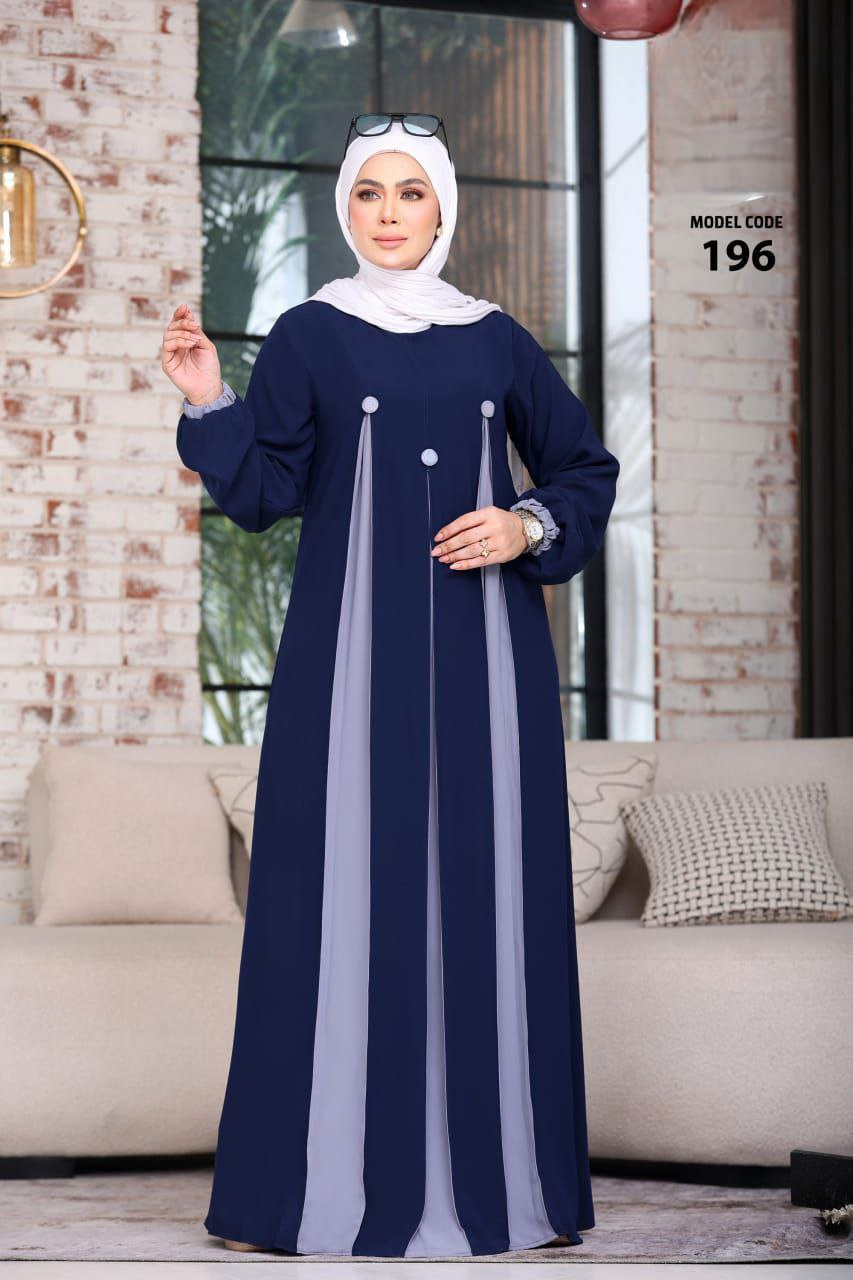 عباية خليجي حرير خروج حريمى كود 196