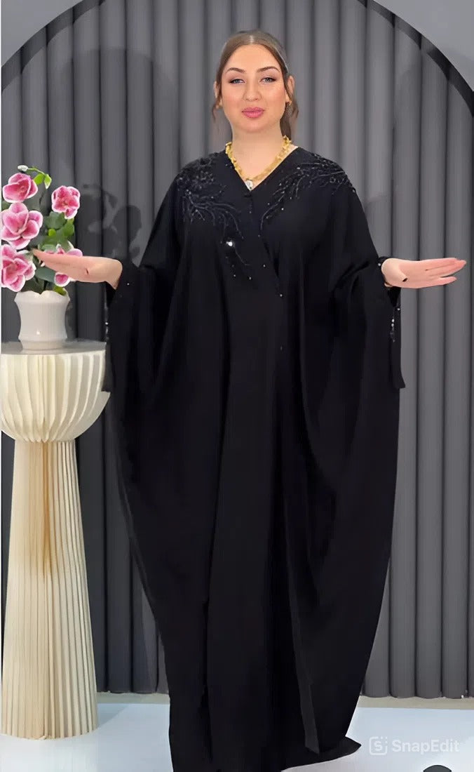 ملحف حرير هندميت مفتوح كود 206