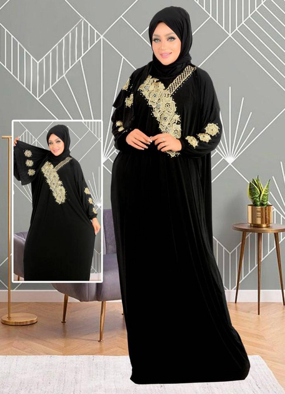 اسدال راقي من لبسي كود 480 لون اسود