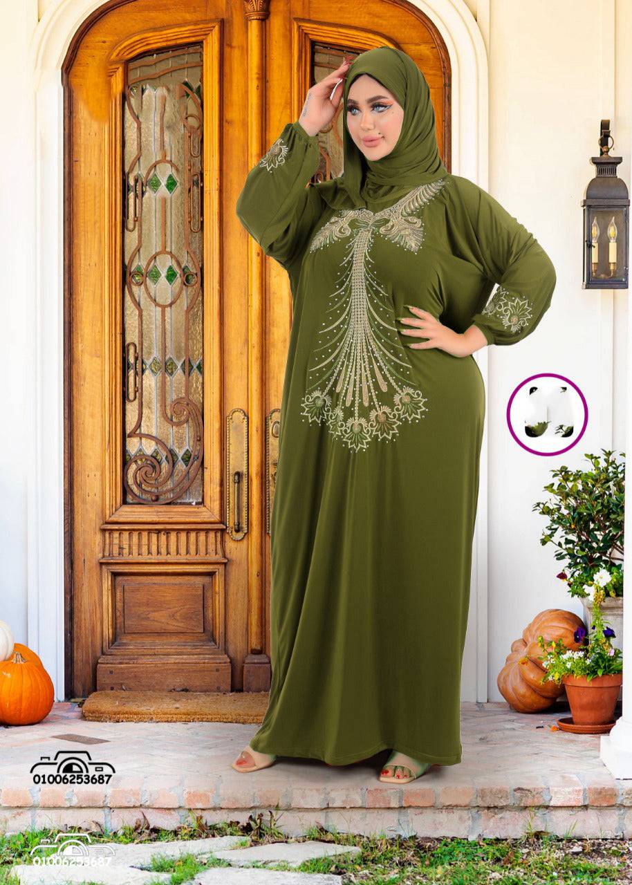 اسدال راقي من لبسي كود 512 زيتي