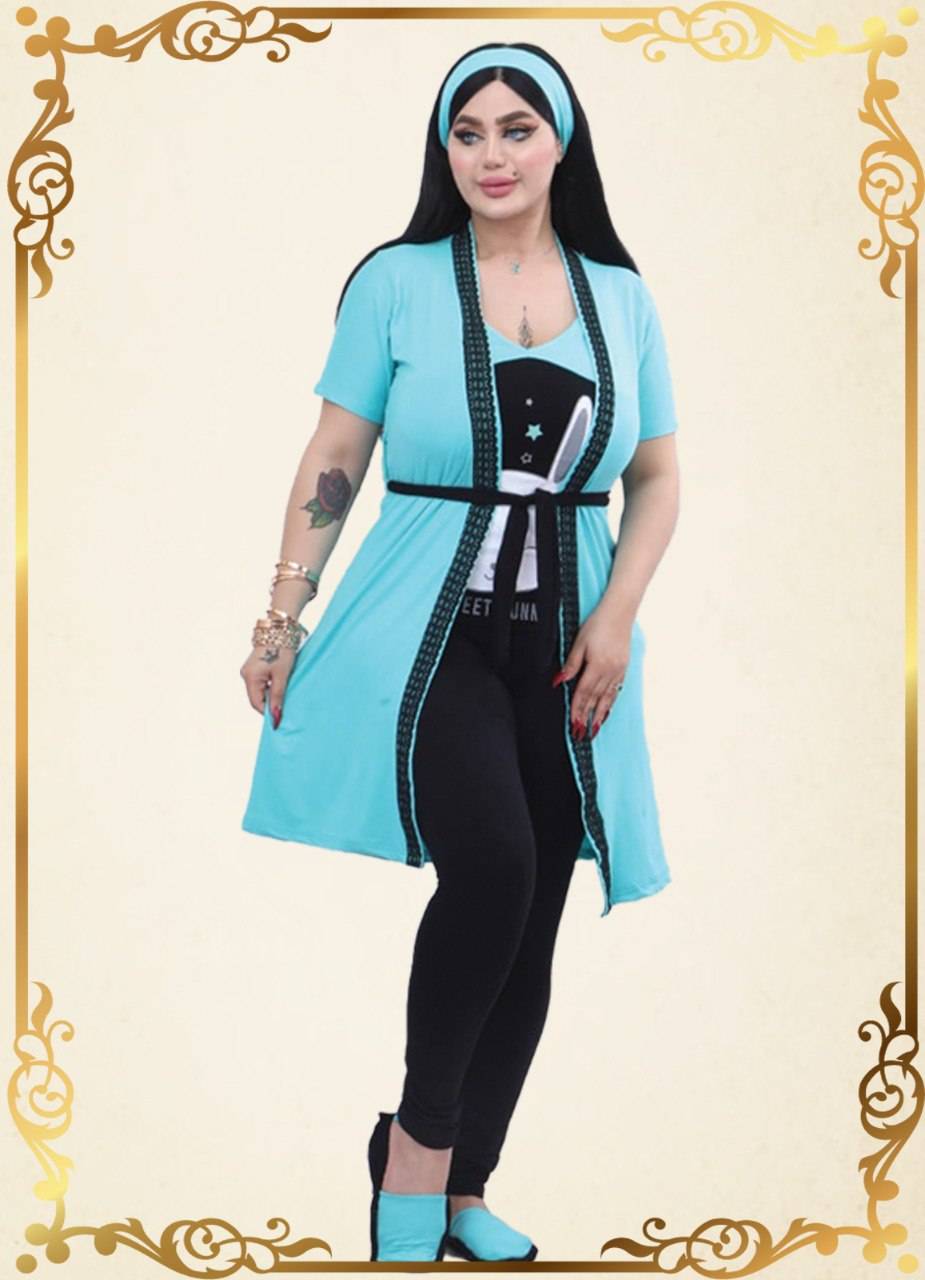 بيجامة حريمي 9 قطع من لبسي 0034