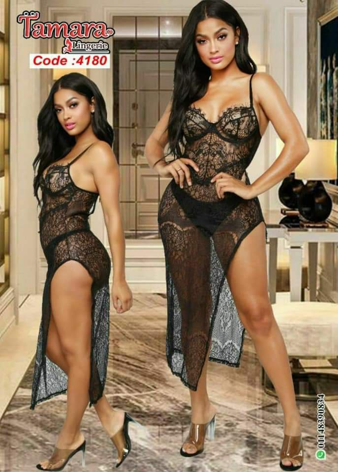 لانجيري اسود 4180