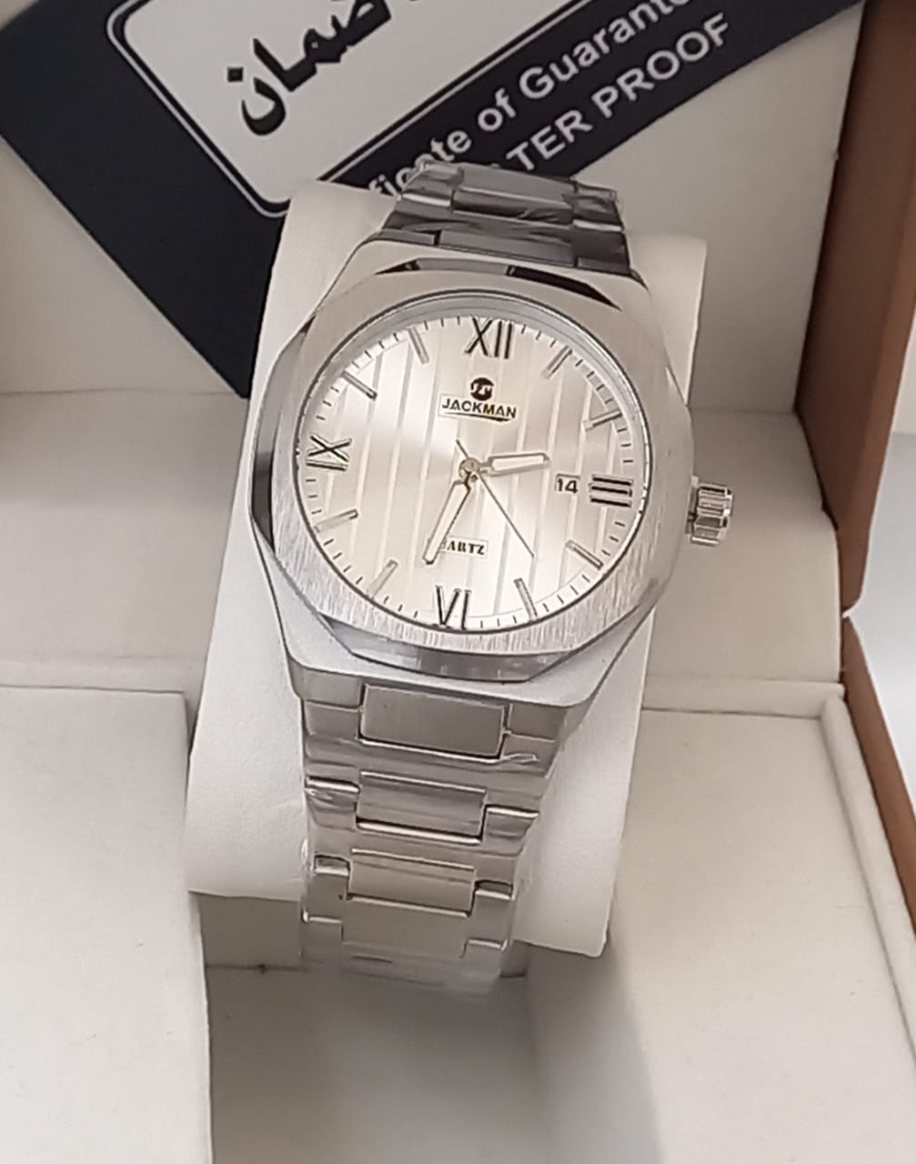رجالي R50100ساعة معدن مقاومة للماء