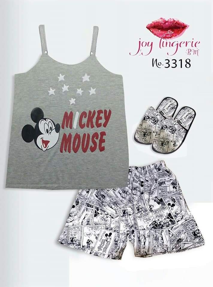 3318 بيجامة 3 قطعة