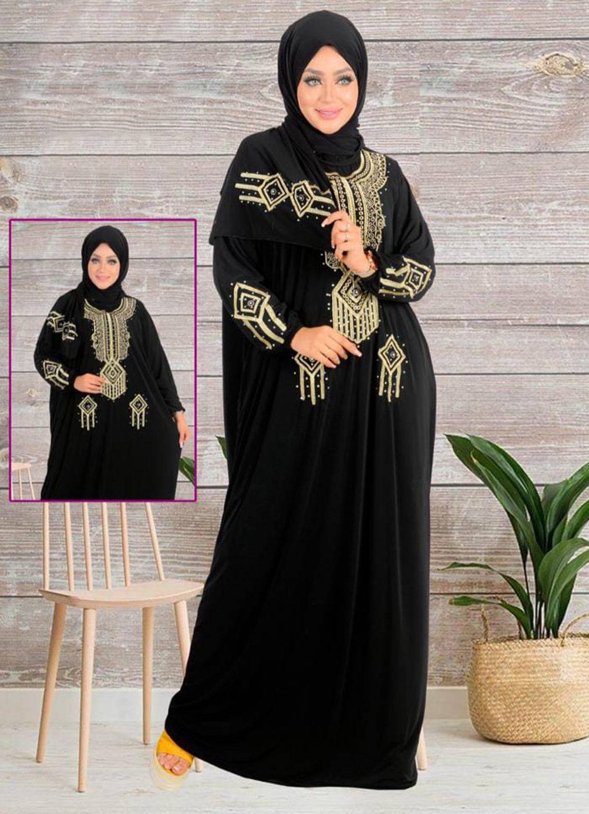اسدال راقي من لبسي كود 481 اسود