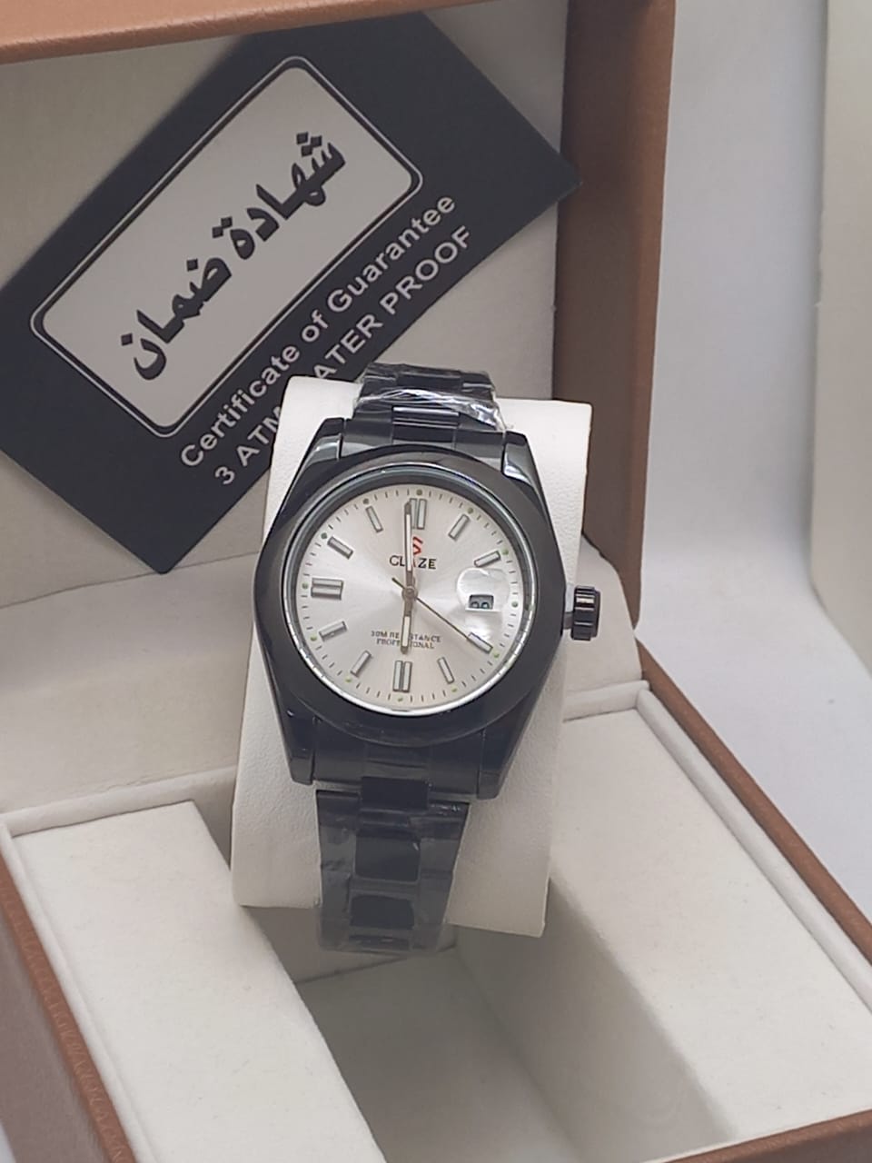 رجالي R50113ساعة معدن مقاومة للماء