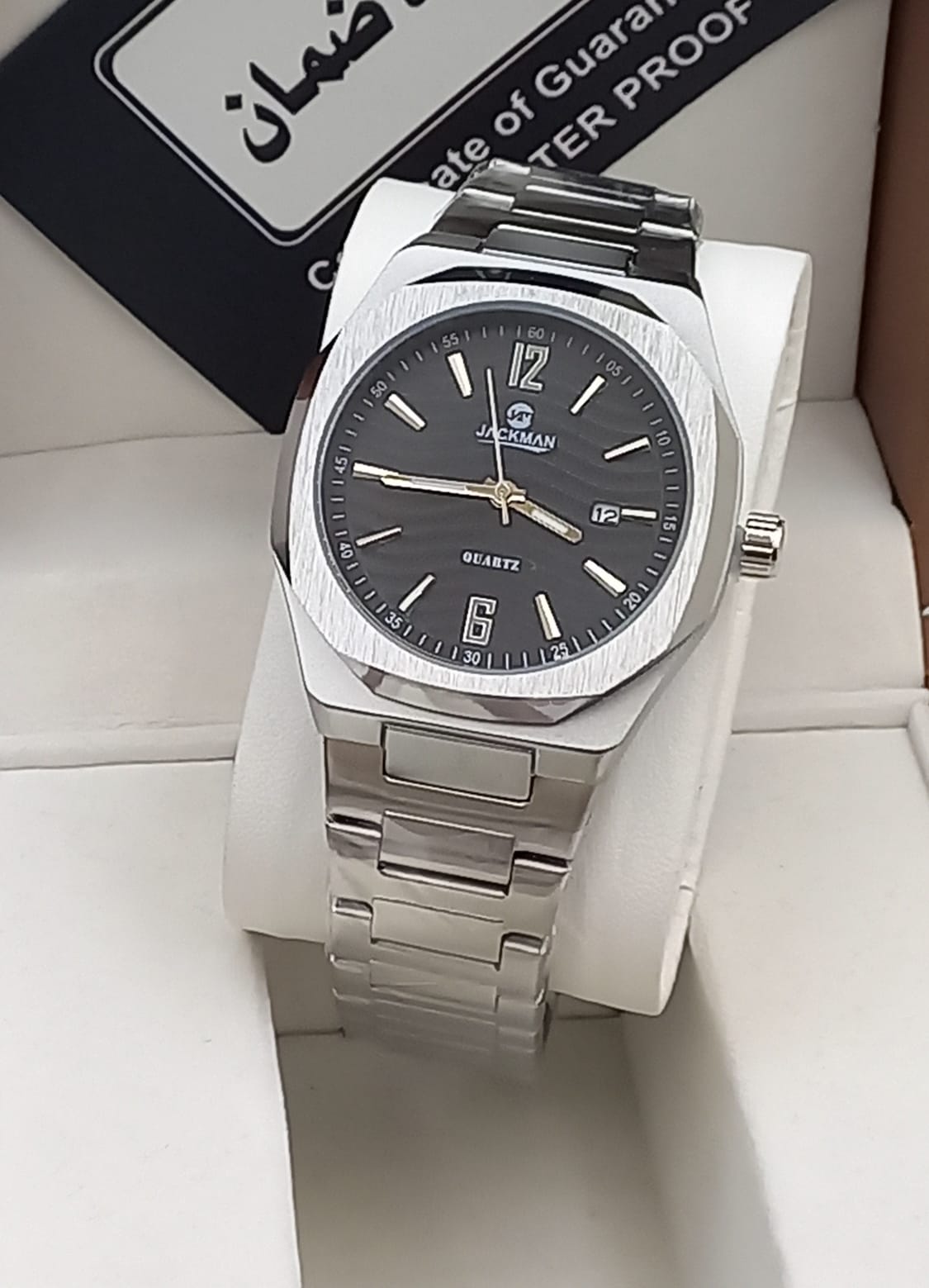 رجالي R50105ساعة معدن مقاومة للماء