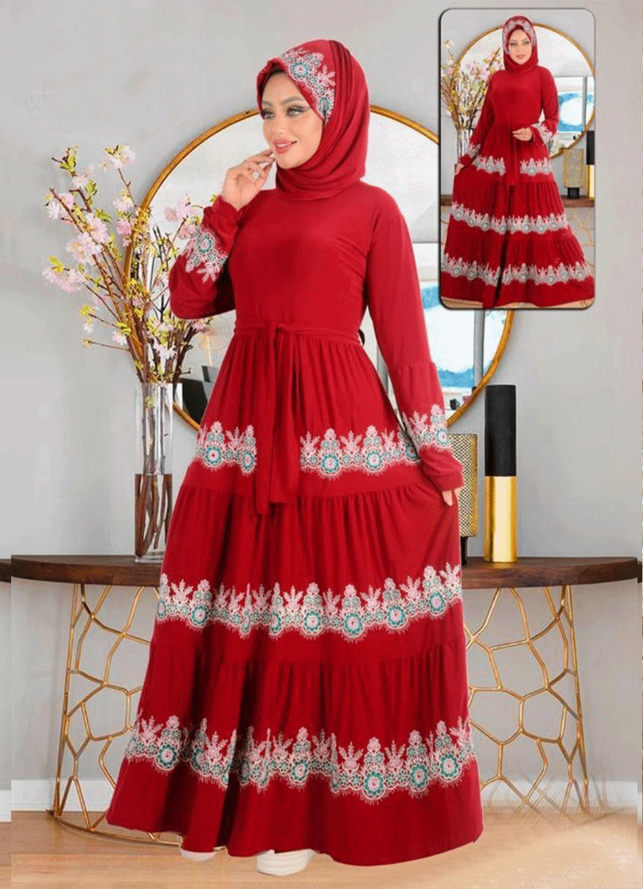 فستان محجبات 025 نبيتي