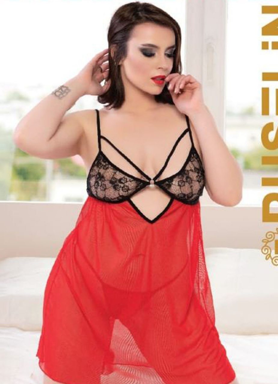 لانجري تركي احمر ناعم ومثير 9083