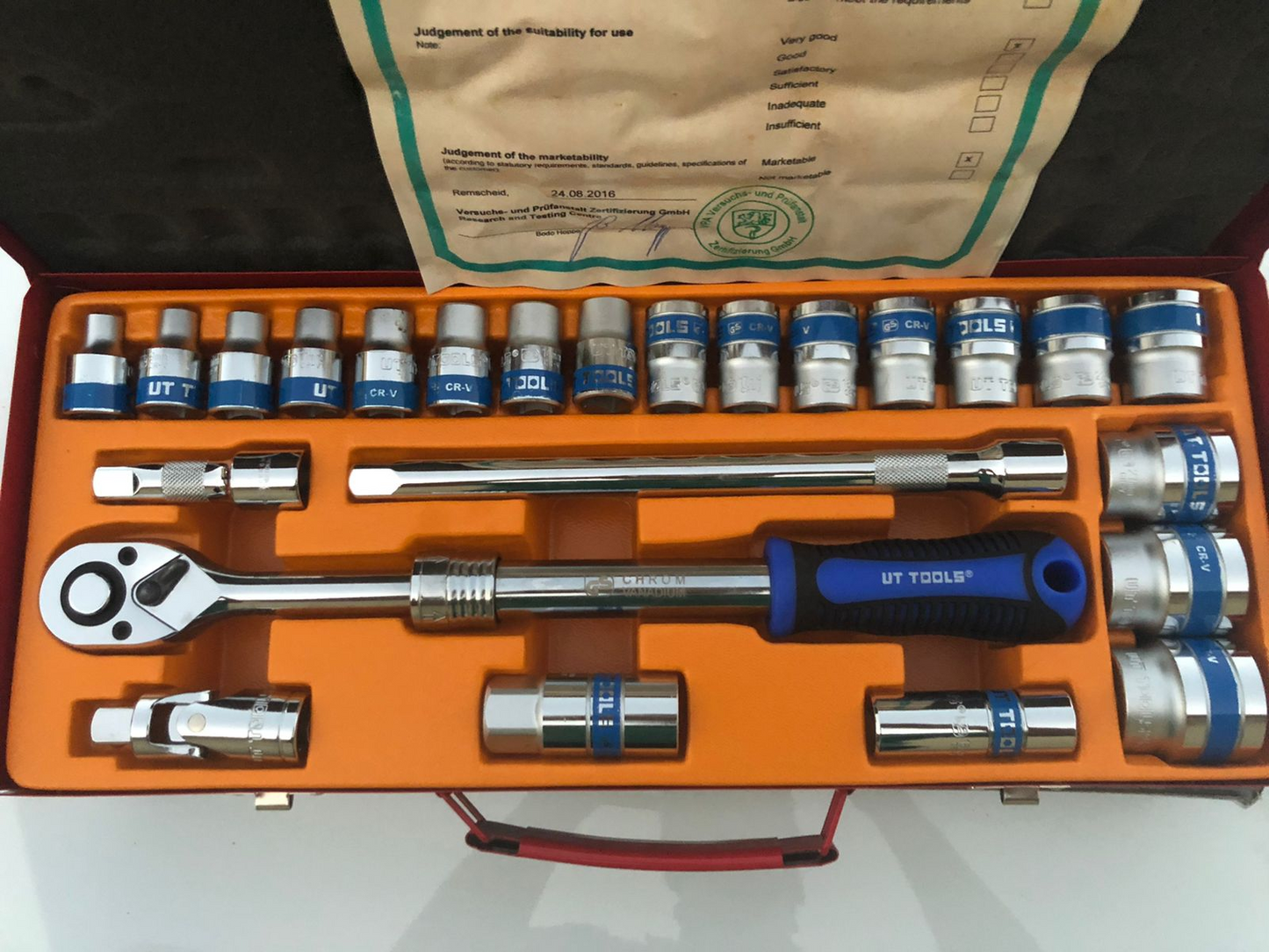 شنطة معدات تايواني أصلي 24 قطعة