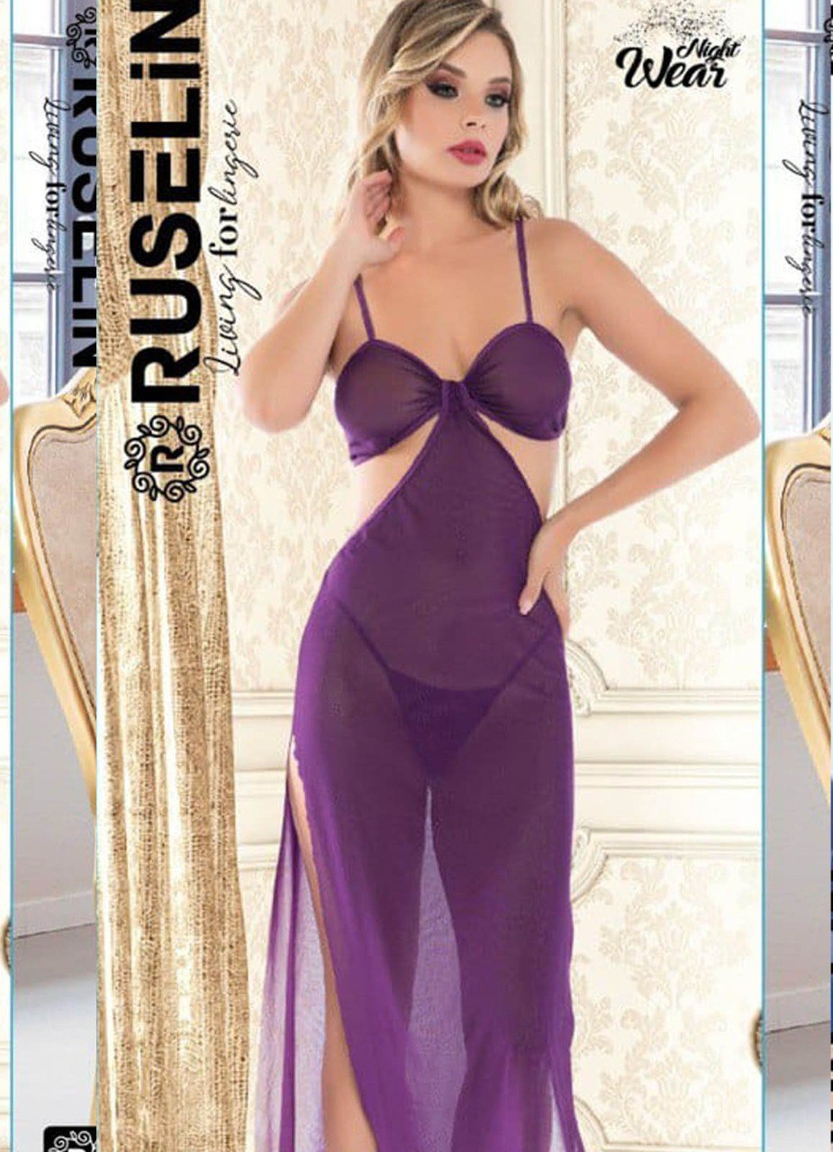 بيبي دول تركي طويل شيفون 5310 من لبسي