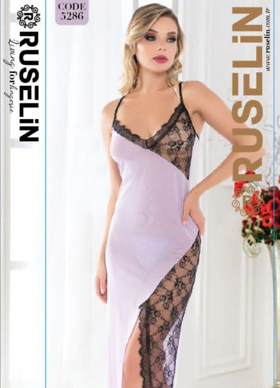 لانجيري شيفون تركي ناعم من لبسي 5286